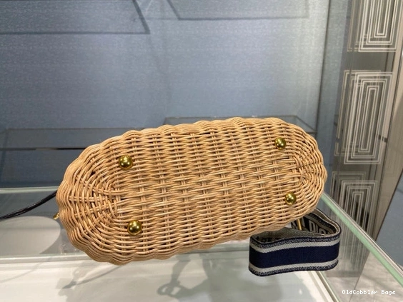 OldCobbler Bags BAG DIRO WICKER BASKET 0726